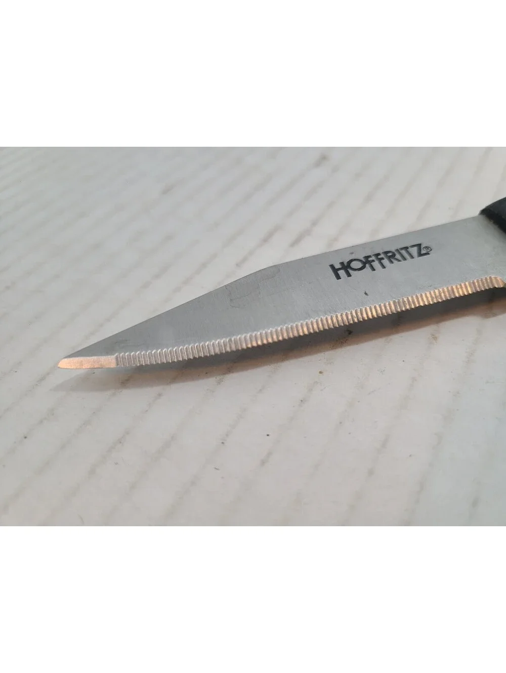 Hoffritz Stainless Steel Paring Knife With Riveted Handle 7